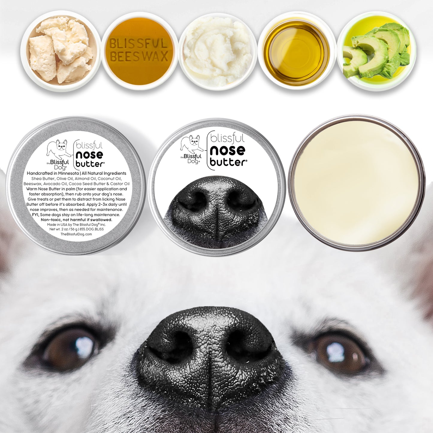 Blissful Nose Butter® Moisturizes Dry, Crusty Noses
