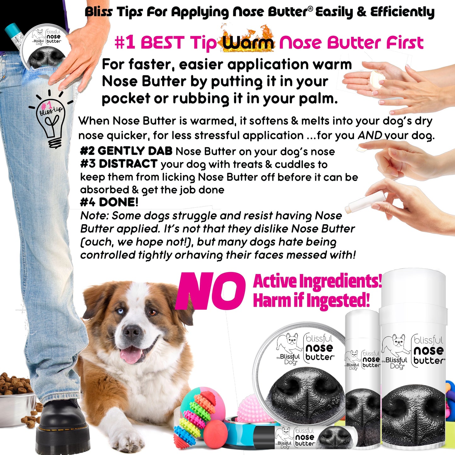 Blissful Nose Butter® Moisturizes Dry, Crusty Noses