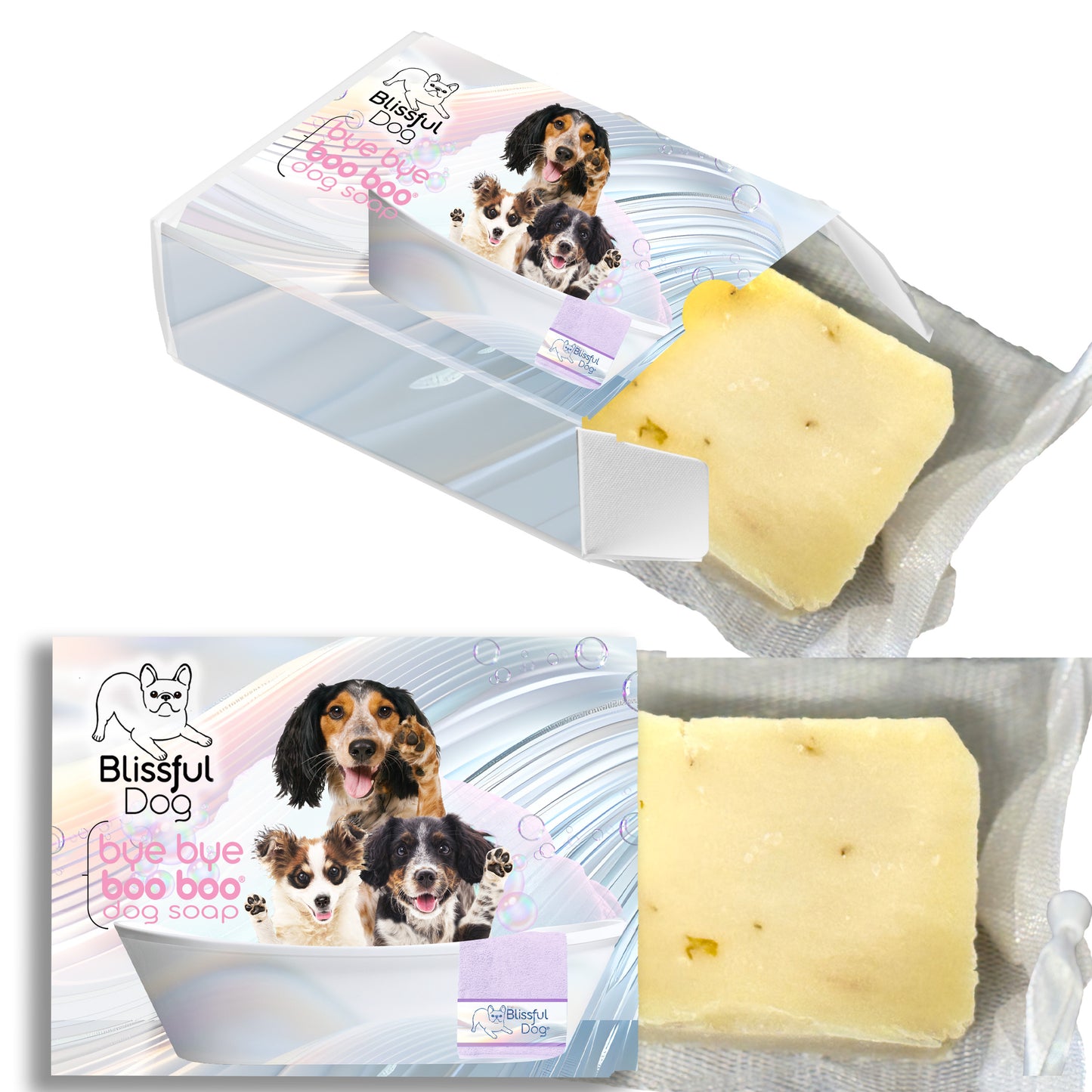 Bye Bye Boo Boo® Dog Shampoo & Bar Soap