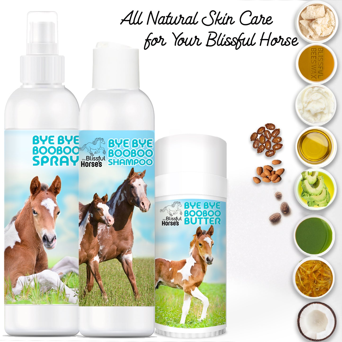 Bye Bye Boo Boo® Hello Bliss Combo Kit for Horses