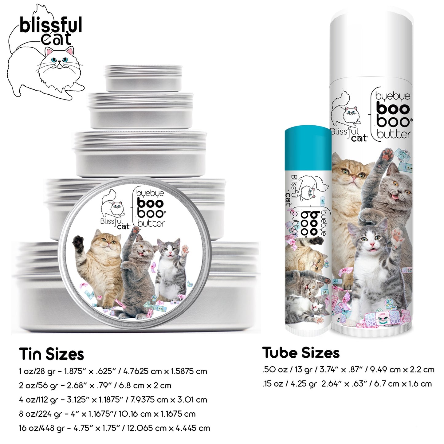 cat boo boo butter tin