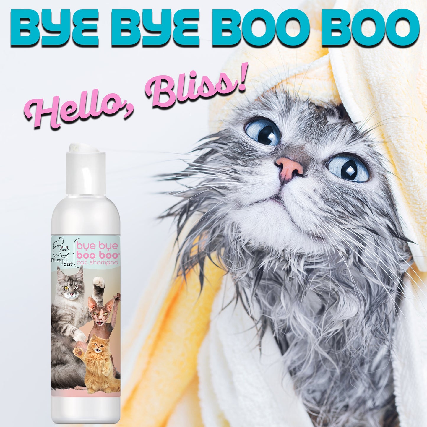 Bye Bye Boo Boo® Hello Bliss Combo Kit for Cats