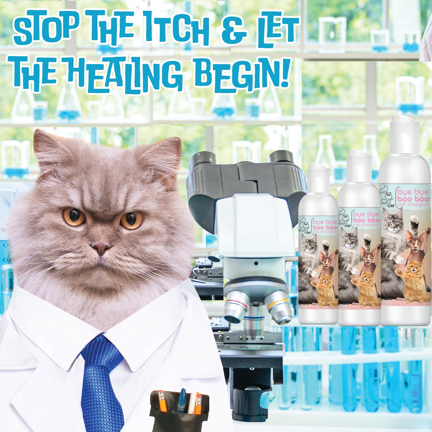 Bye Bye Boo Boo® Cat Shampoo