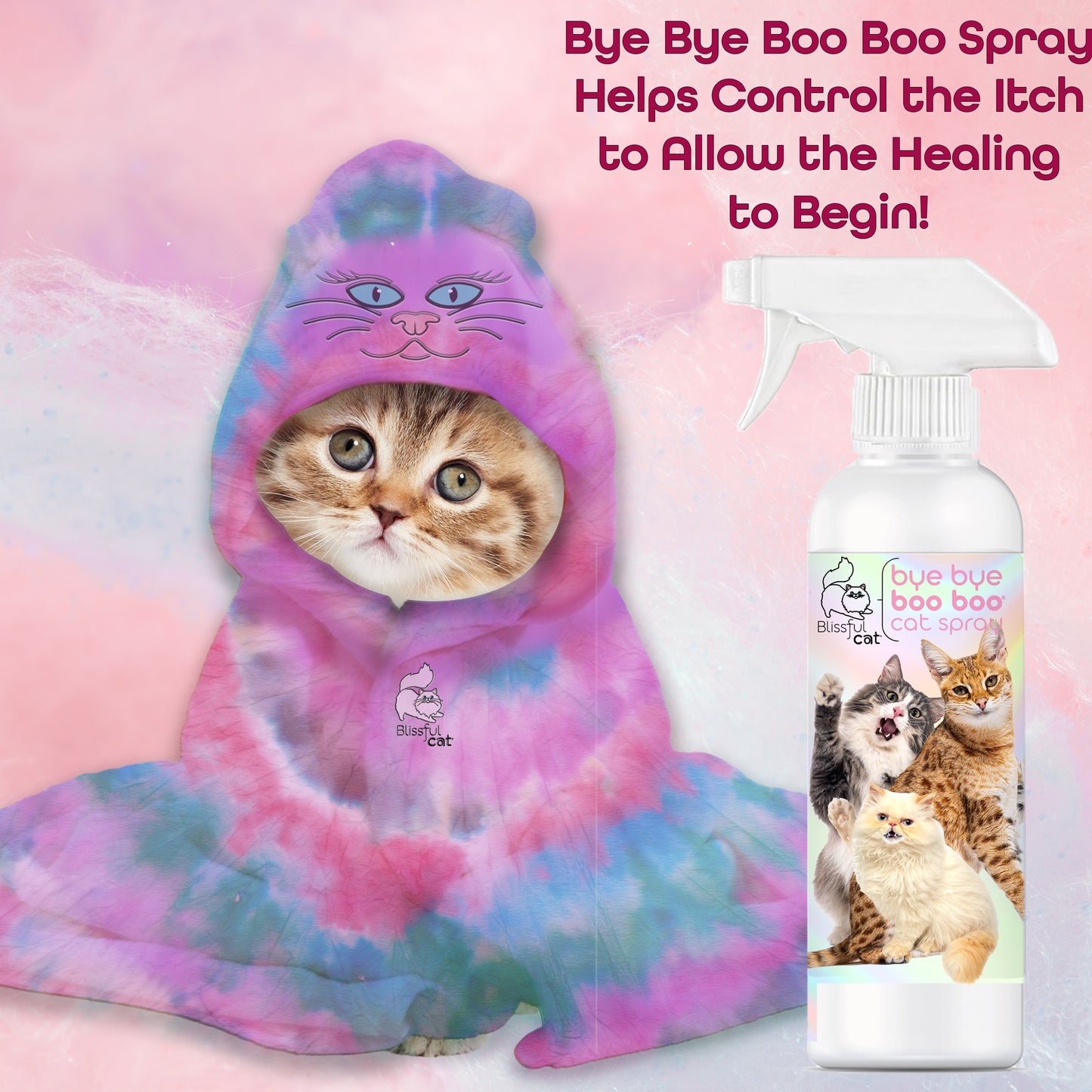 Bye Bye Boo Boo® Cat Spray