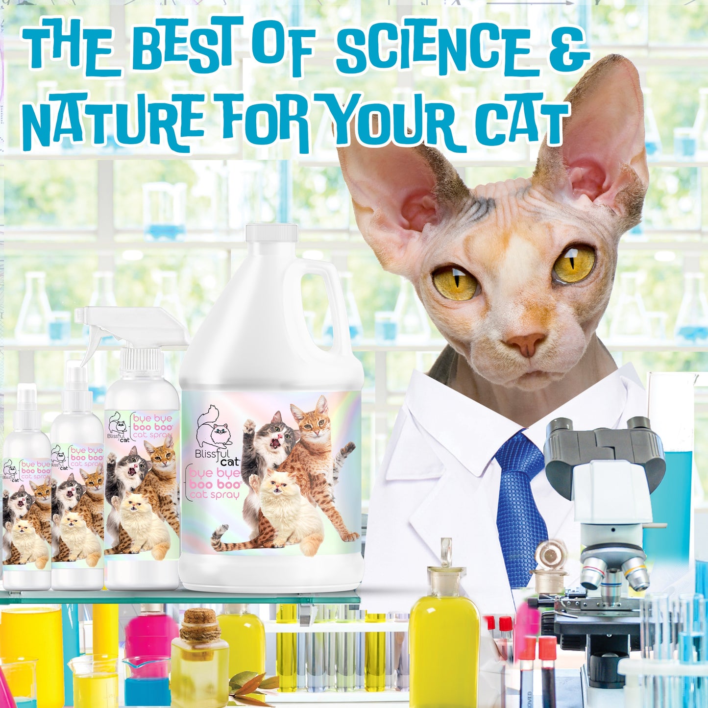 Bye Bye Boo Boo® Cat Spray