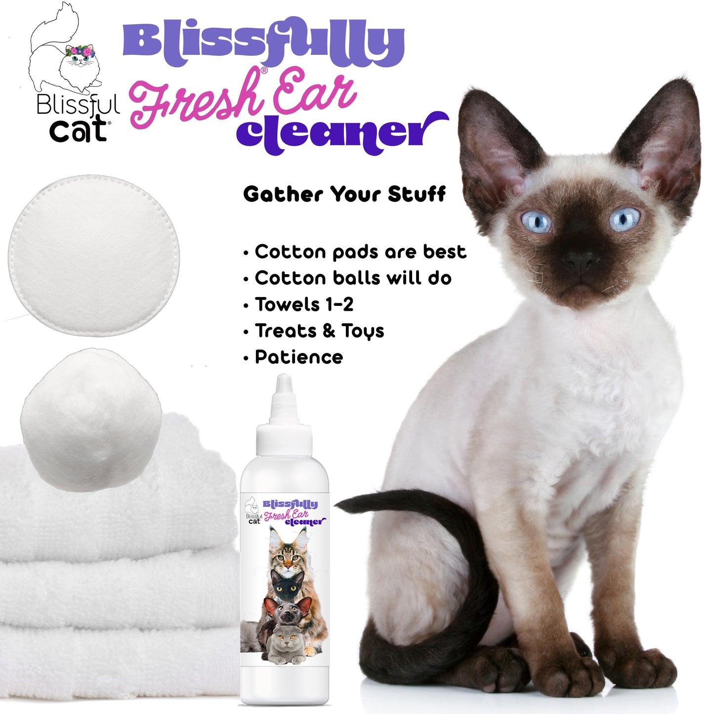 cleaner for cat ears