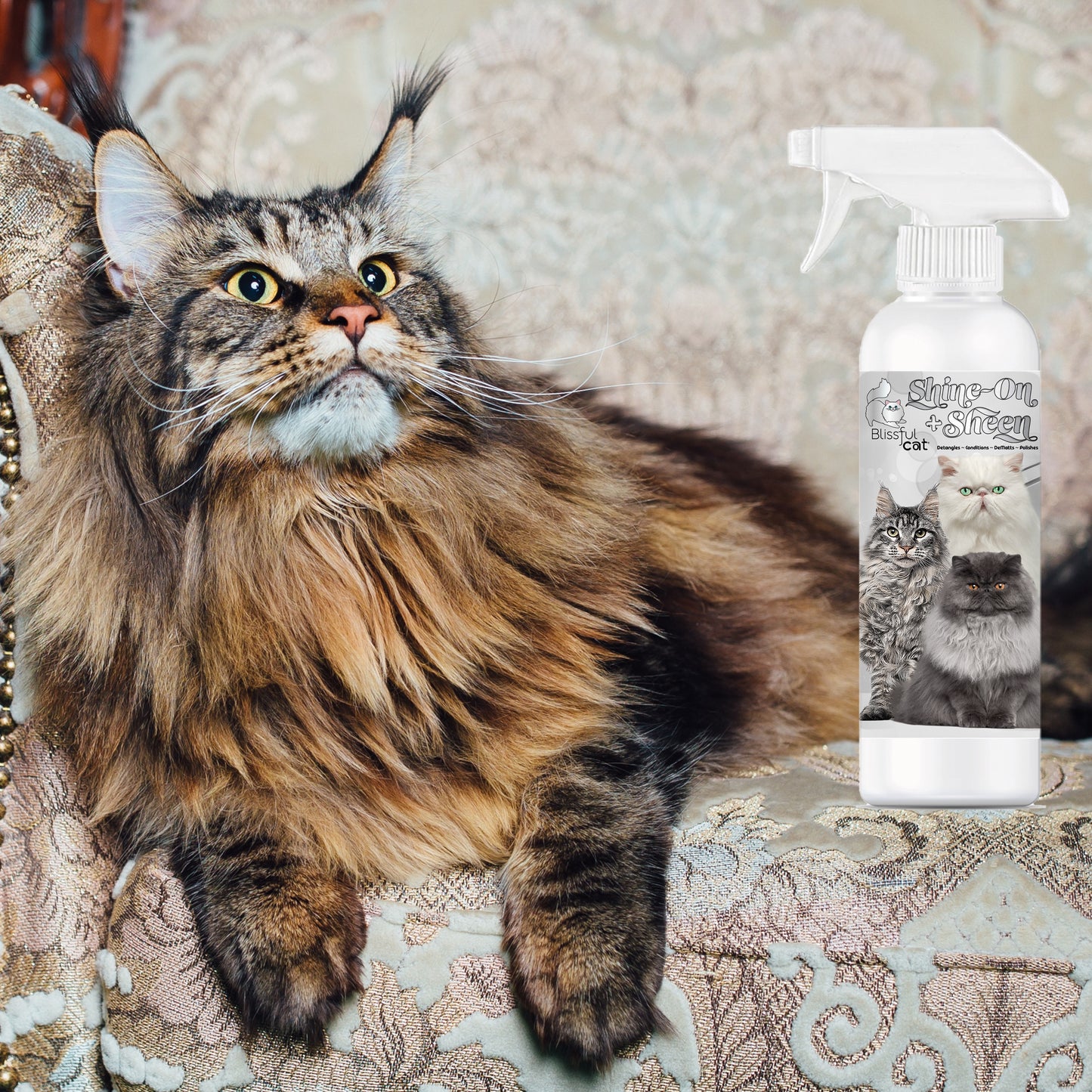 Shine-On+Sheen Cat Coat Spray