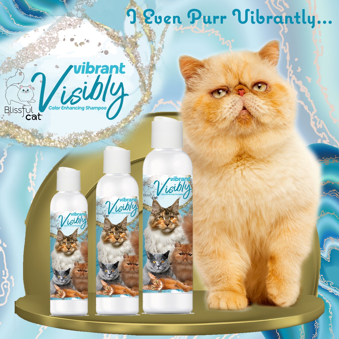 Visibly Vibrant Cat Shampoo