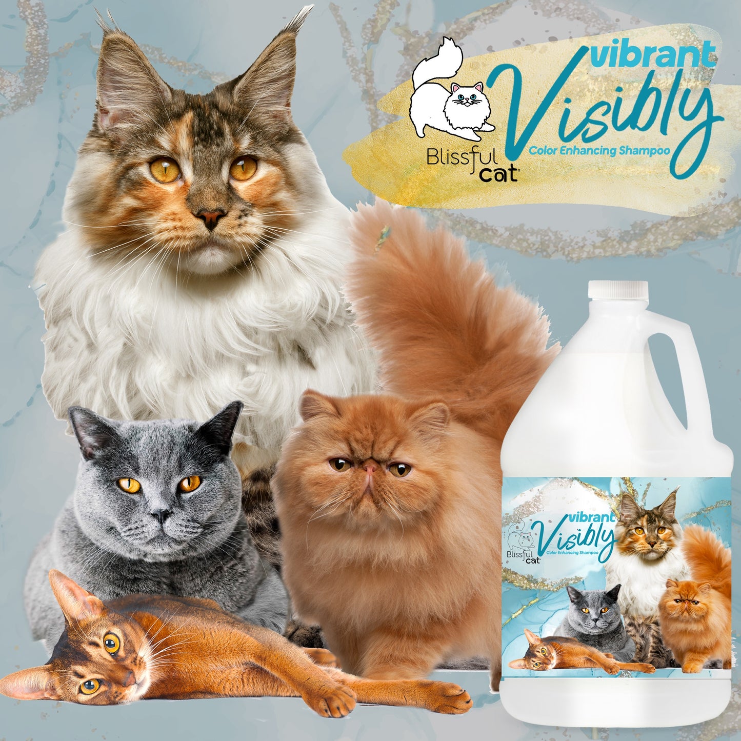 Visibly Vibrant Cat Shampoo