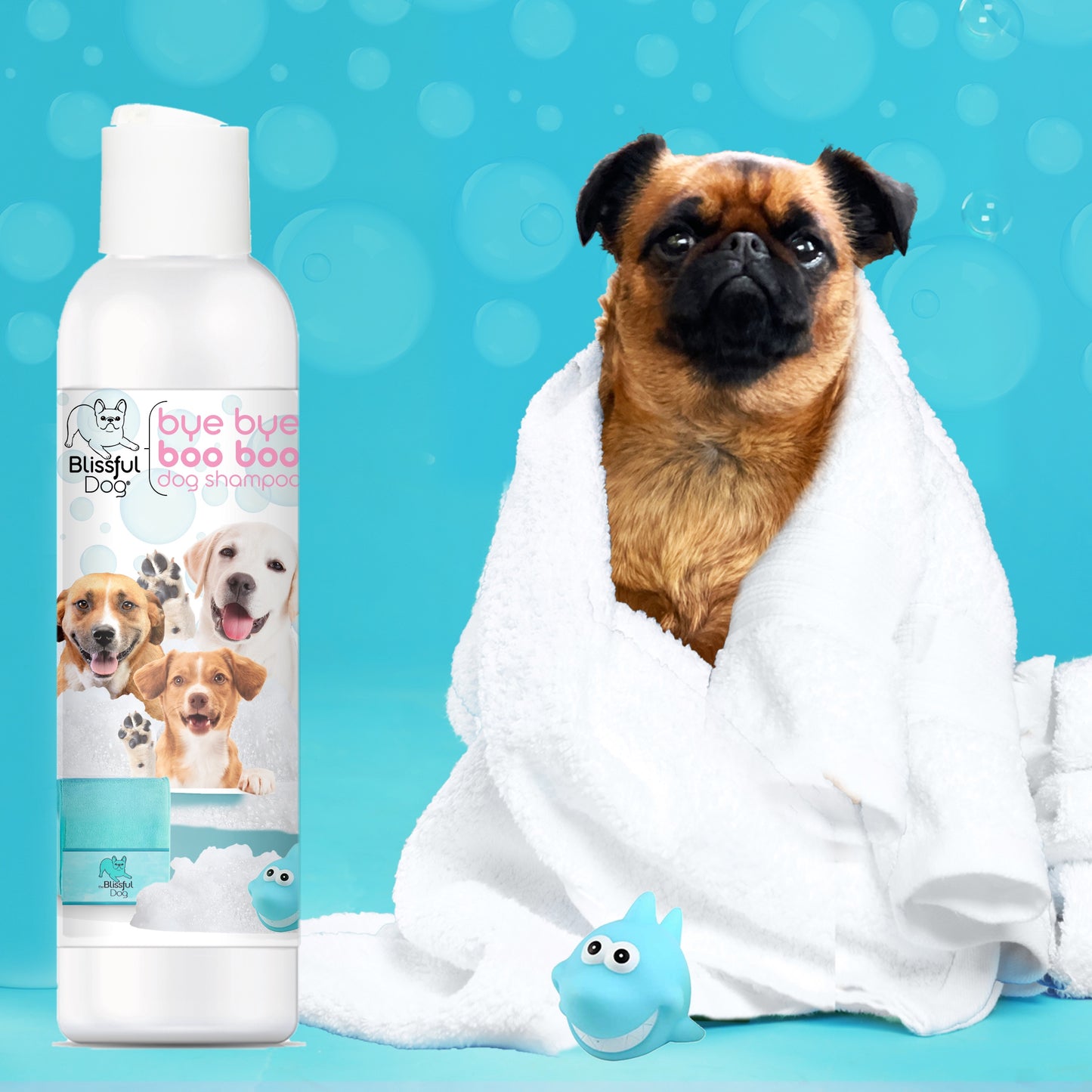 Bye Bye Boo Boo® Dog Shampoo & Bar Soap