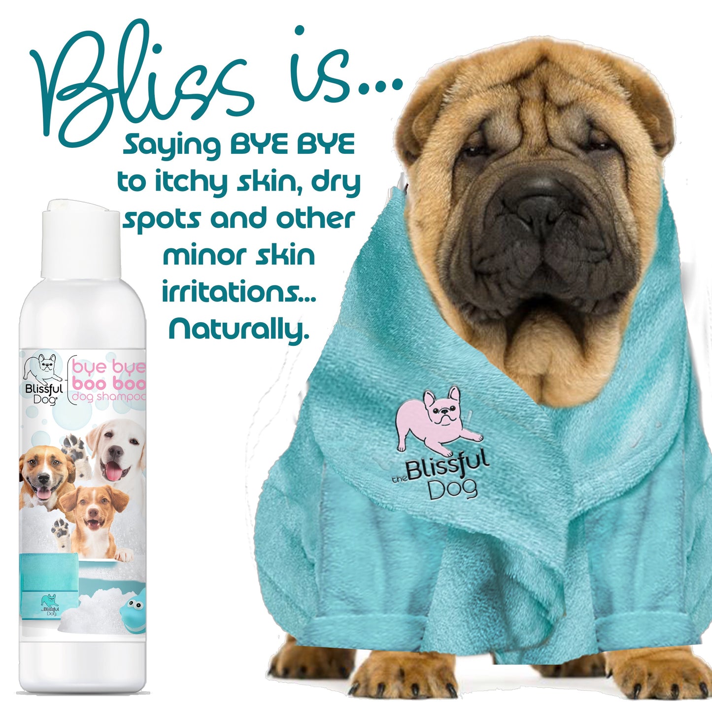 Bye Bye Boo Boo® Dog Shampoo & Bar Soap