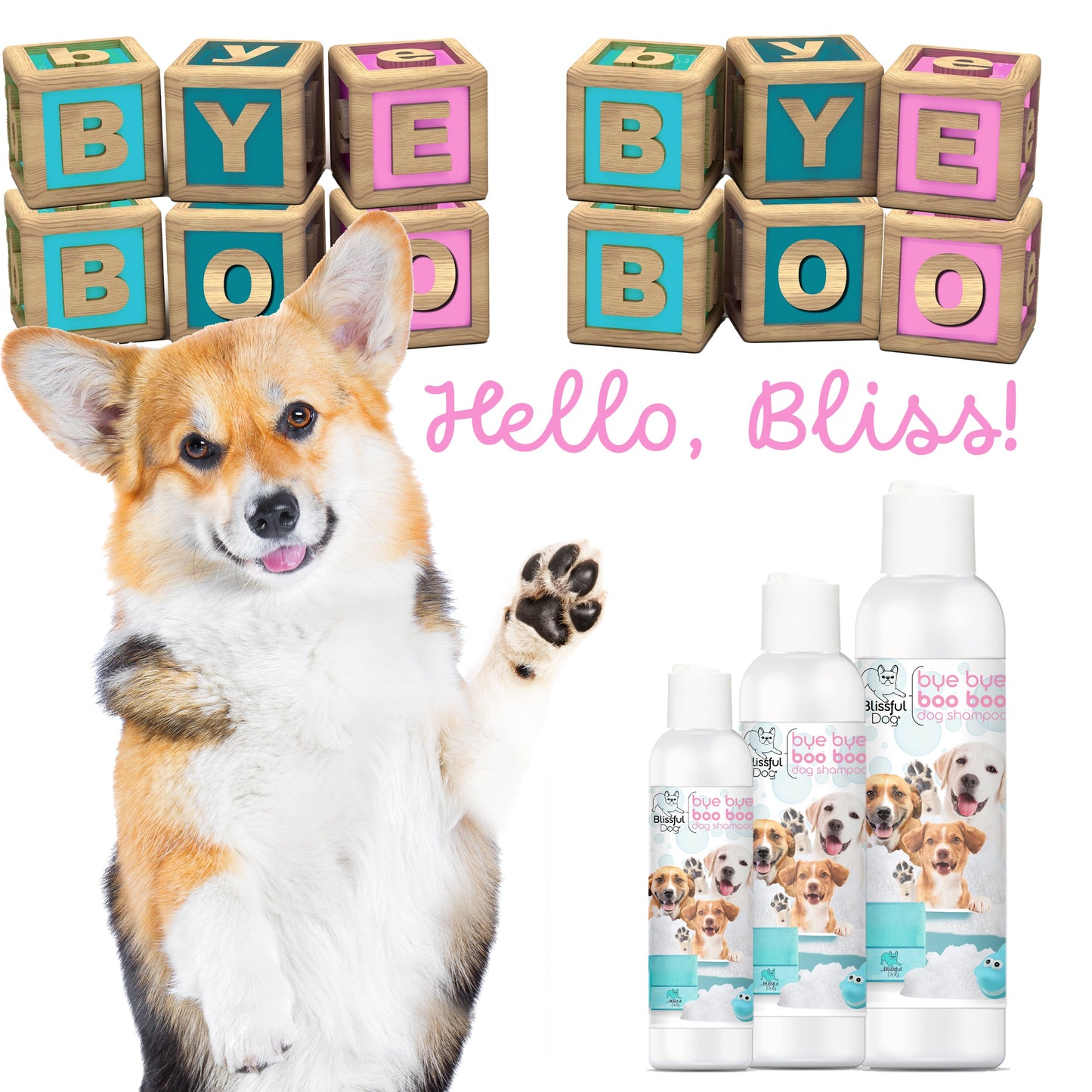 Bye Bye Boo Boo® Dog Shampoo & Bar Soap
