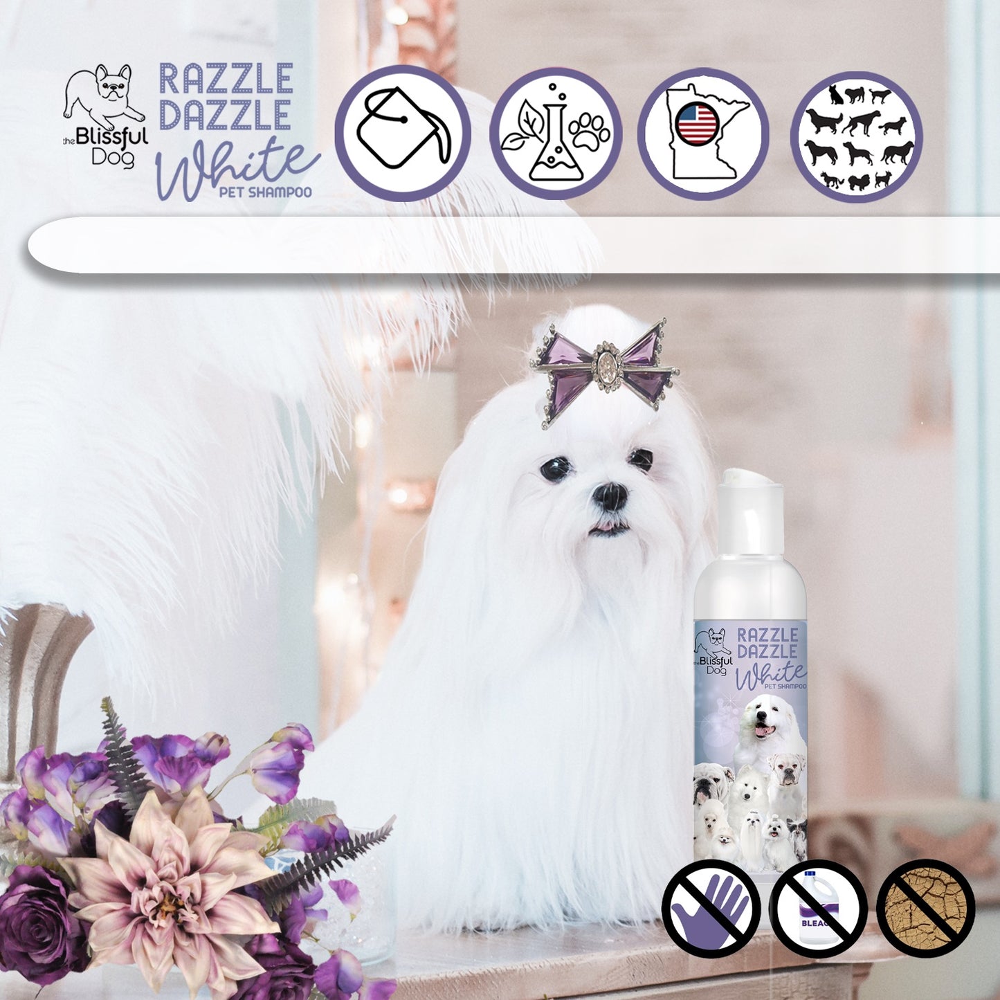 Razzle Dazzle White Pet Shampoo