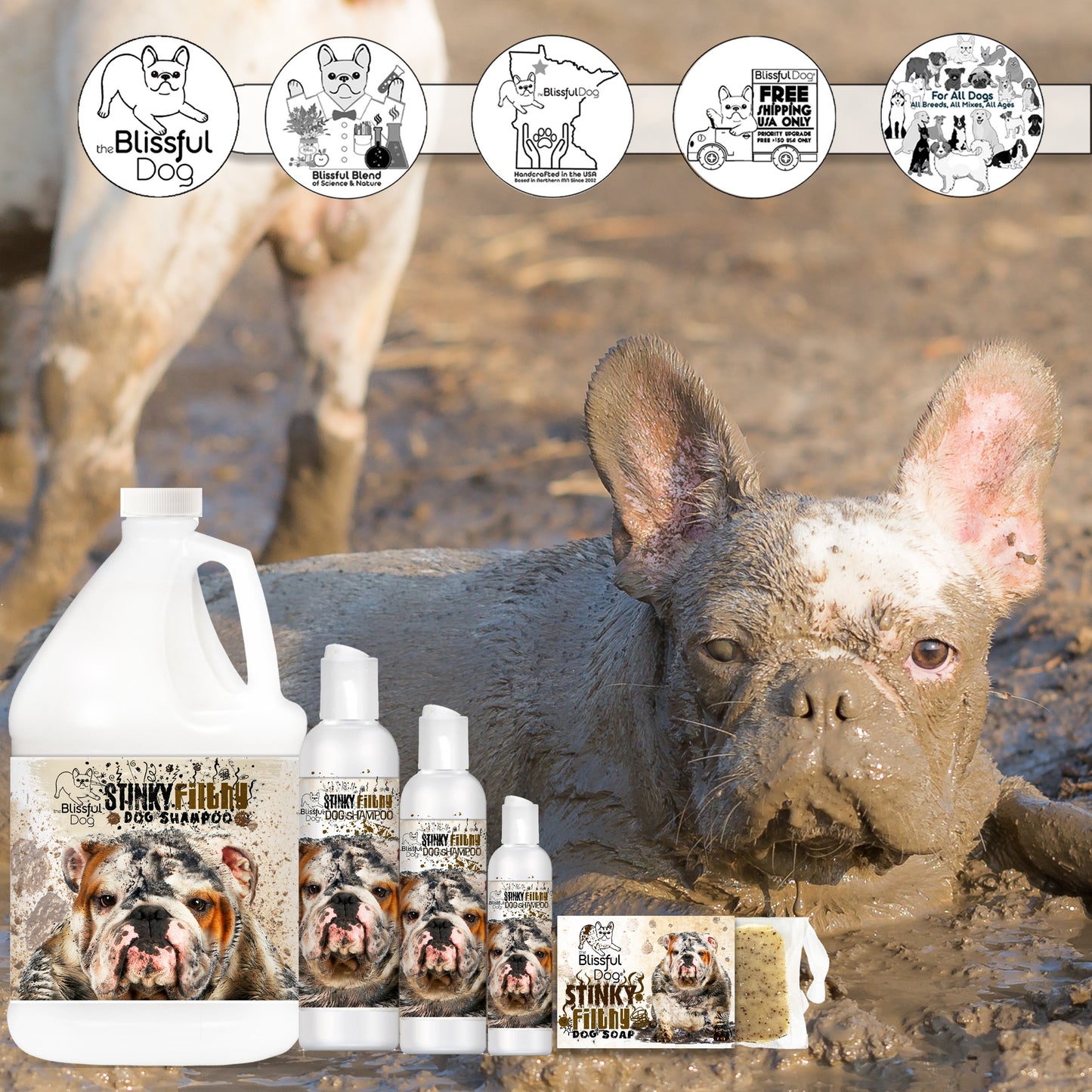 Stinky Filthy Dog Shampoo & Soap
