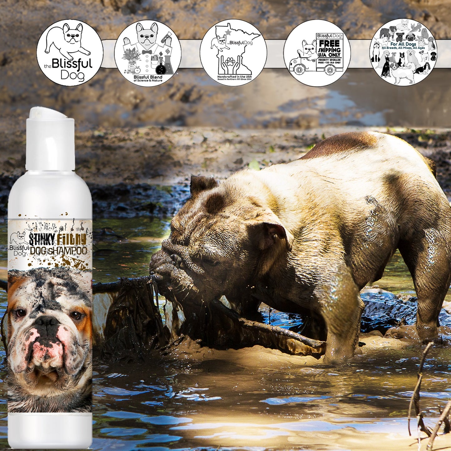 Stinky Filthy Dog Shampoo & Soap