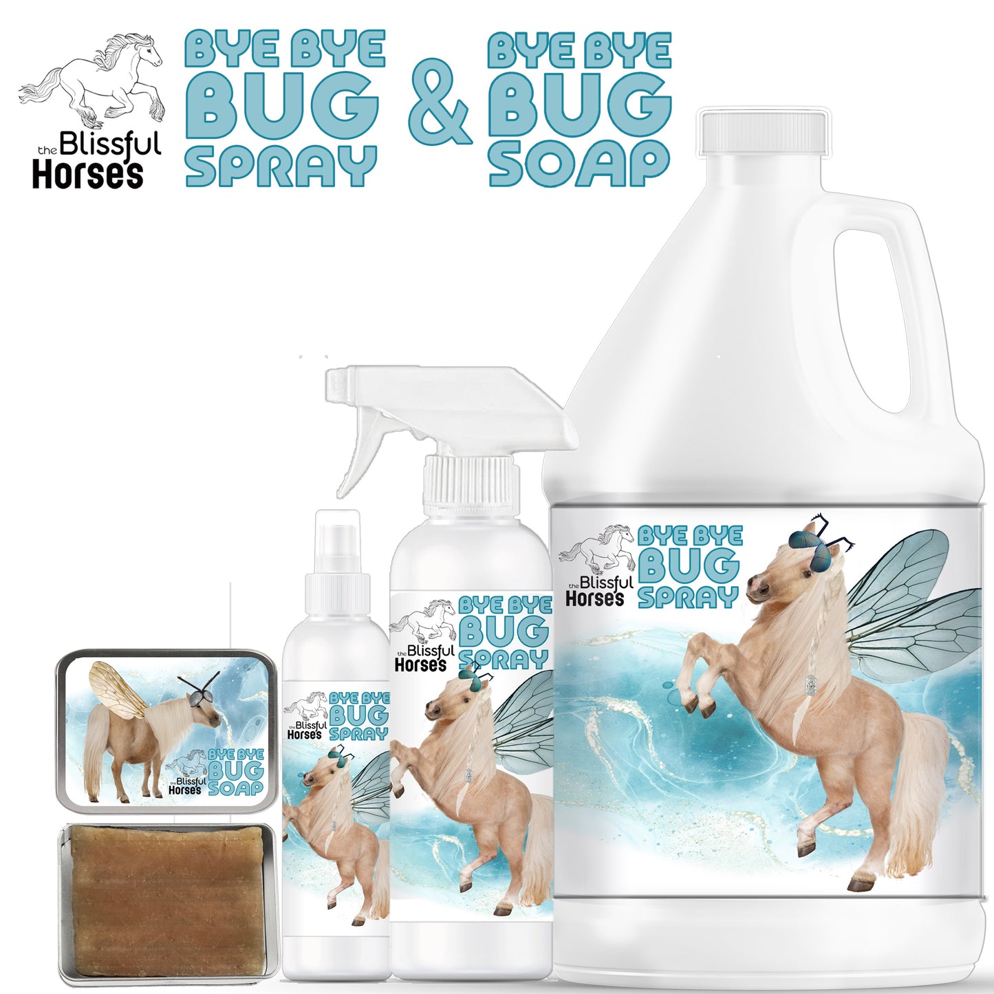 Bye Bye Bug® Spray & Soap for Your Horse