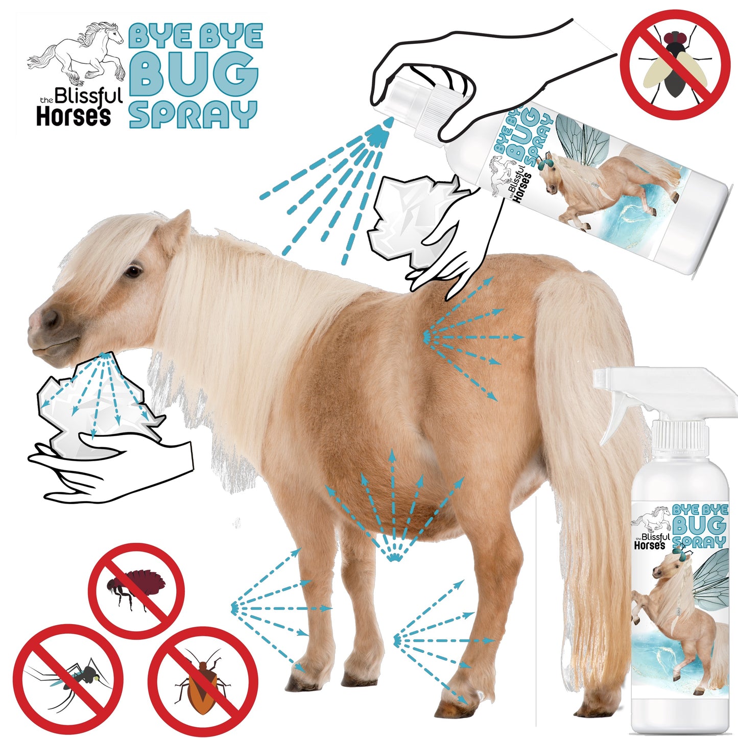 Bye Bye Bug® Spray & Soap for Your Horse