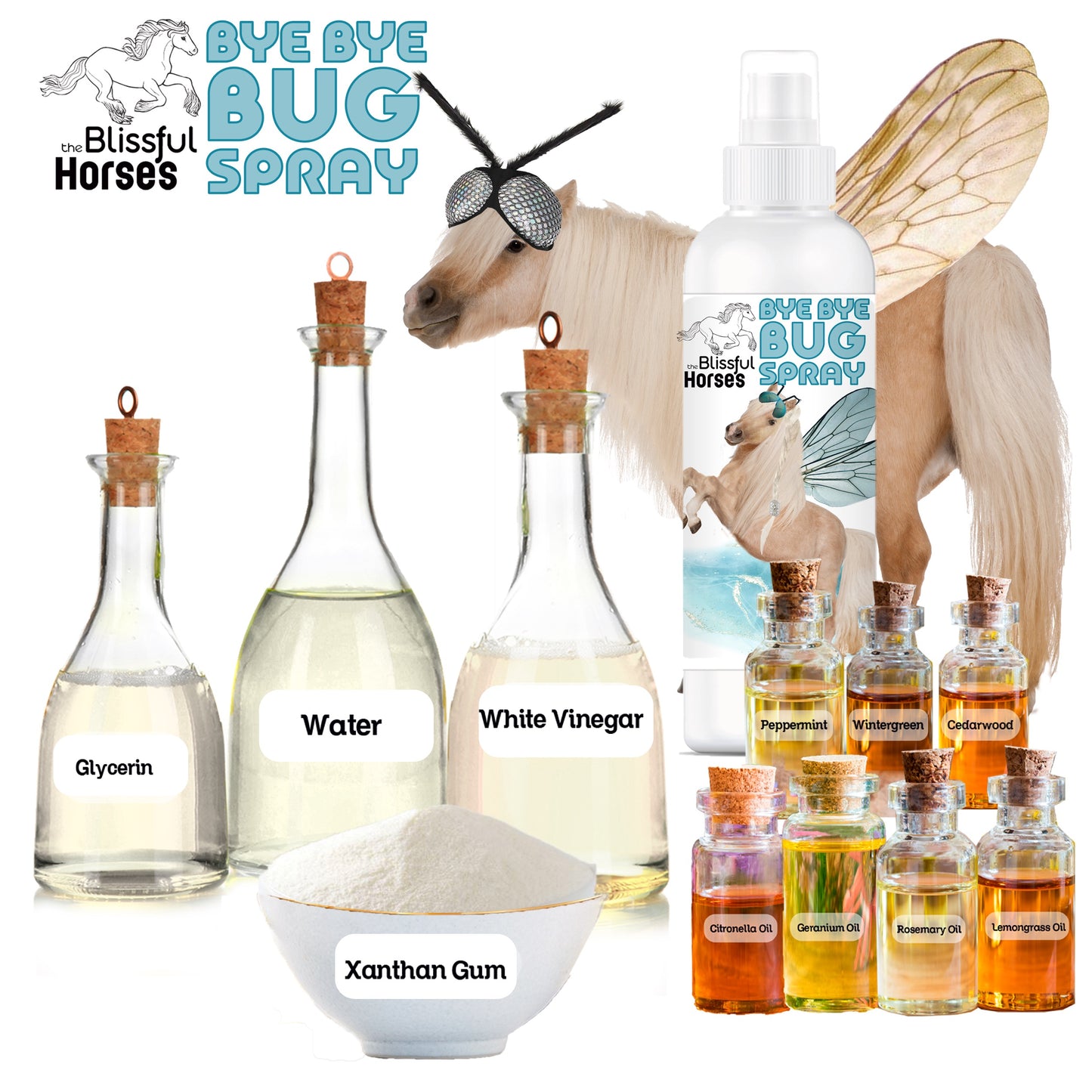 Bye Bye Bug® Spray & Soap for Your Horse