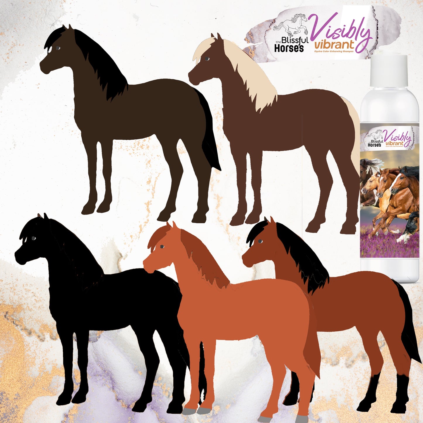 Visibly Vibrant Horse Shampoo