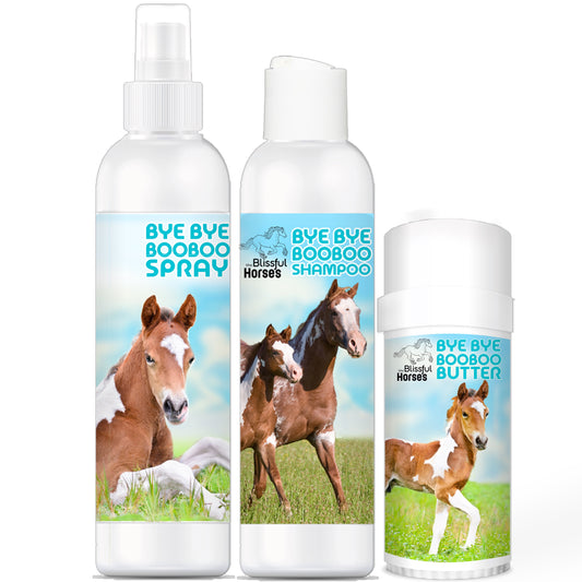 Bye Bye Boo Boo® Hello Bliss Combo Kit for Horses