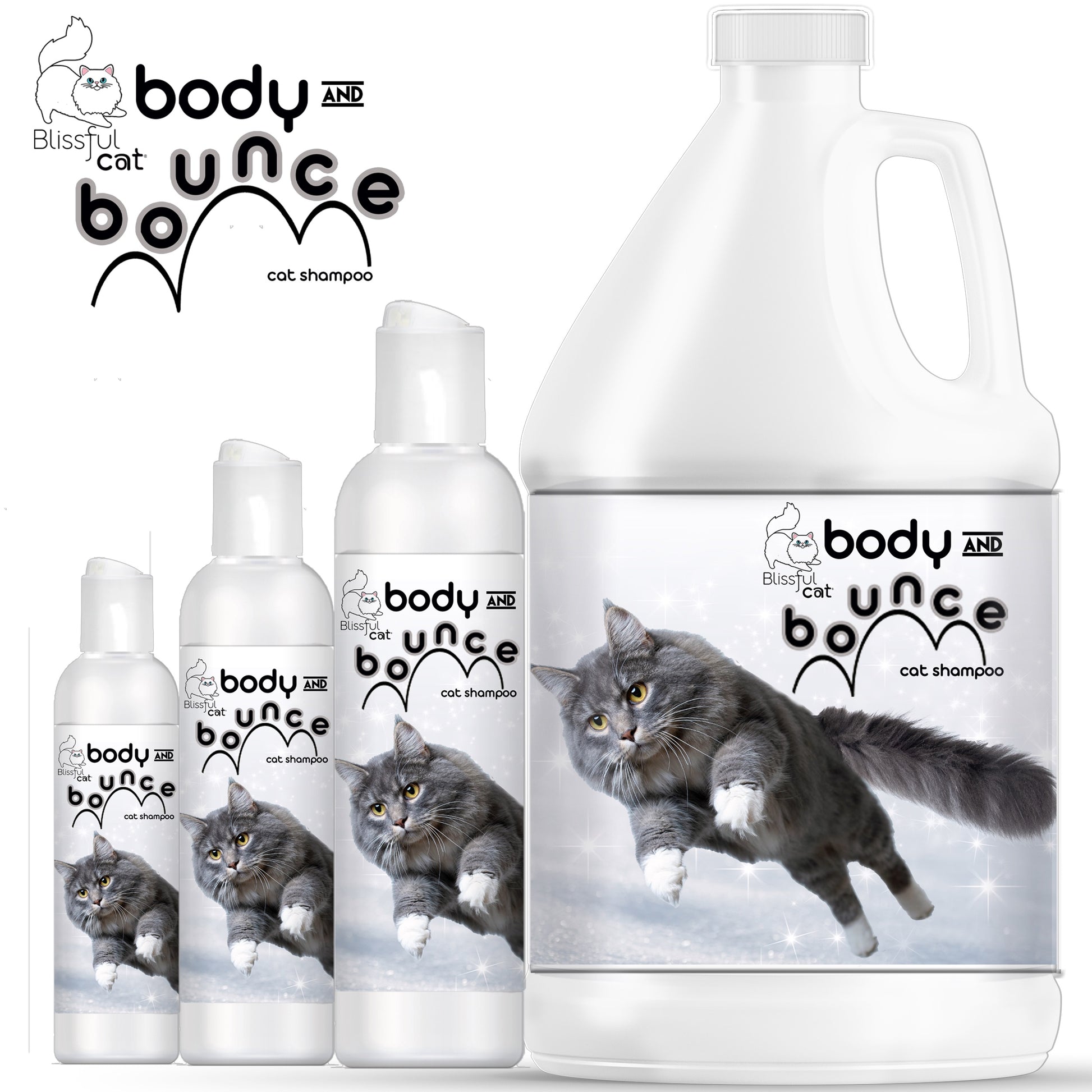 Body & Bounce cat shampoo