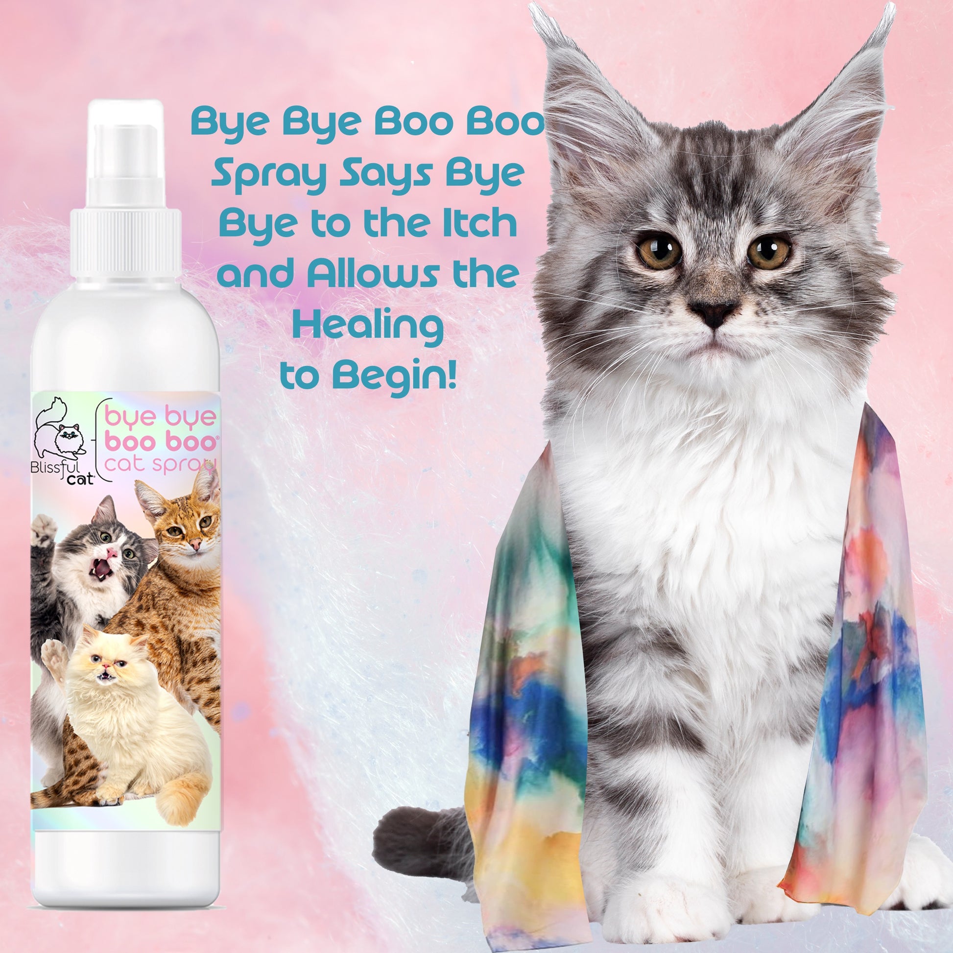spray for cats itchy skin