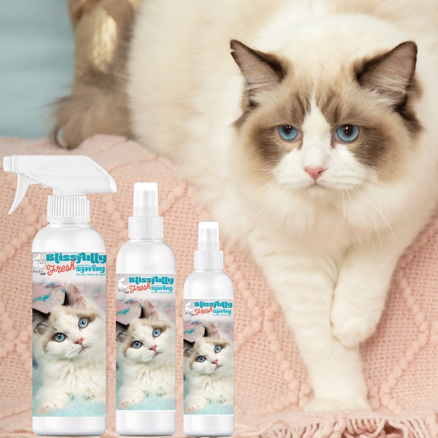 Blissfully Fresh® Deodorizing Spray for Your Cat