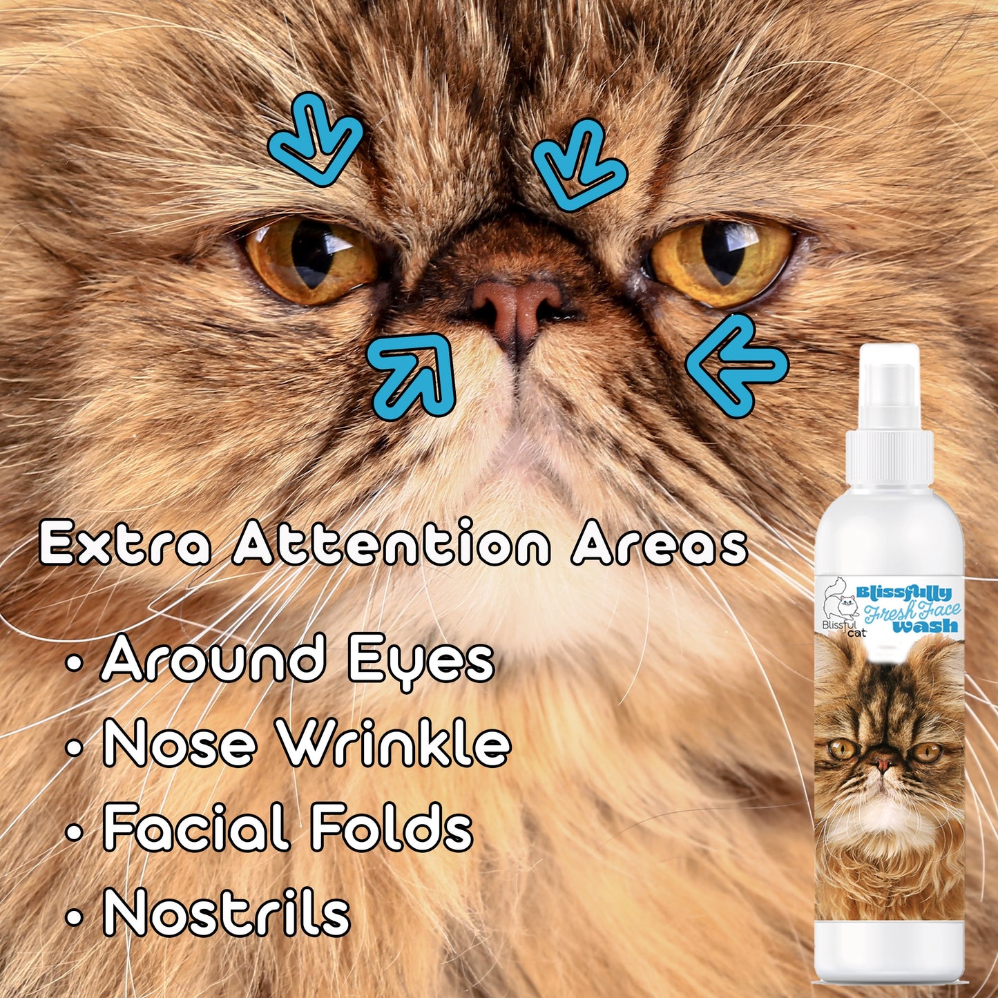 Blissfully Fresh® Face Wash for Cats