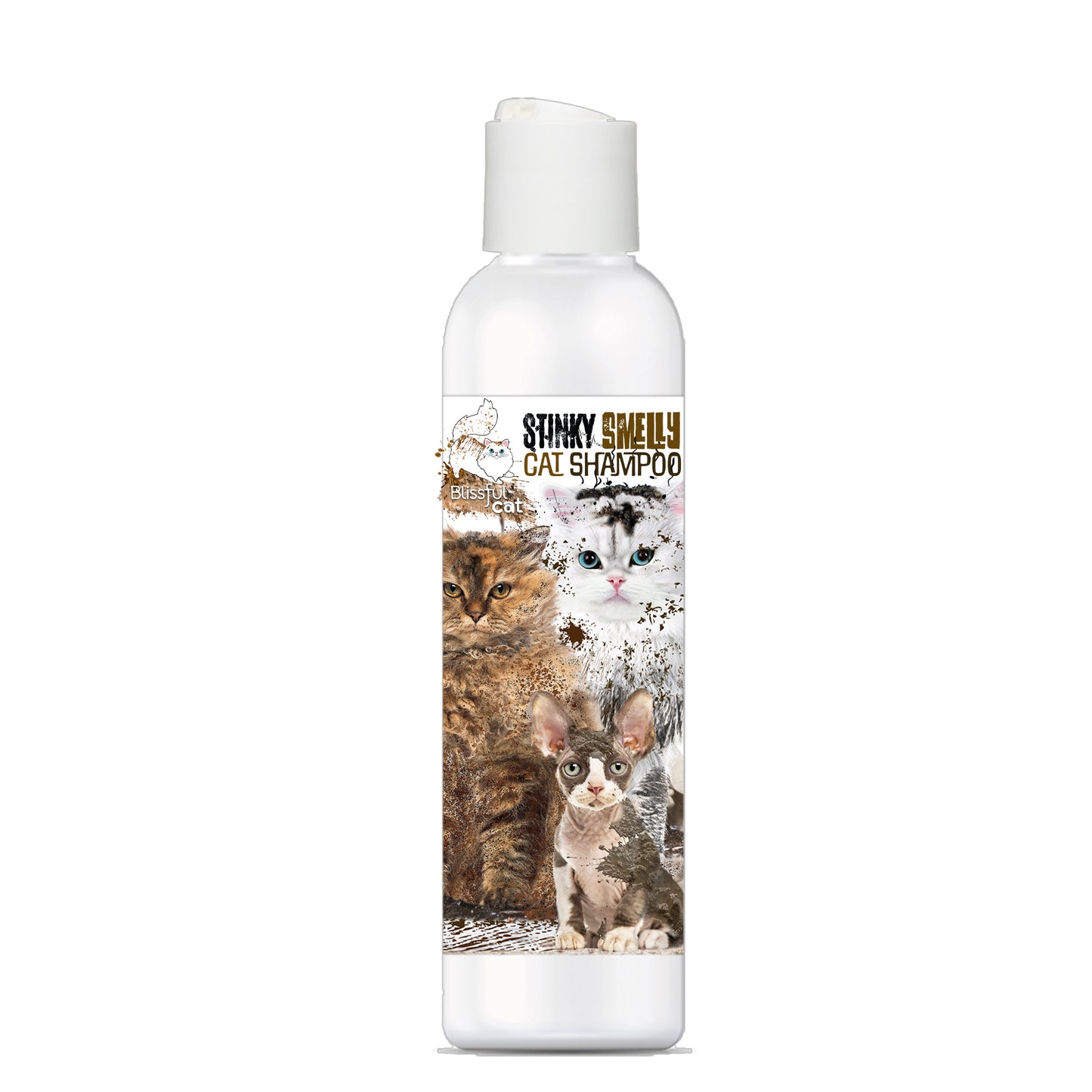 Stinky, Smelly Cat Shampoo