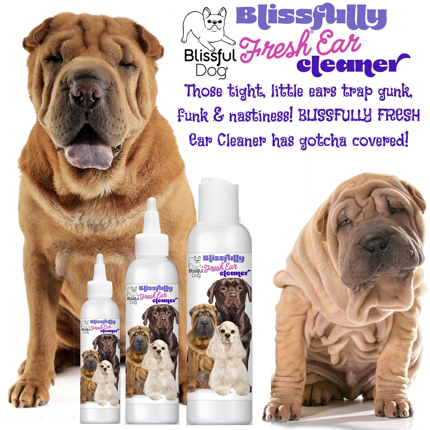 Blissfully Fresh® Dog Ear Cleaner