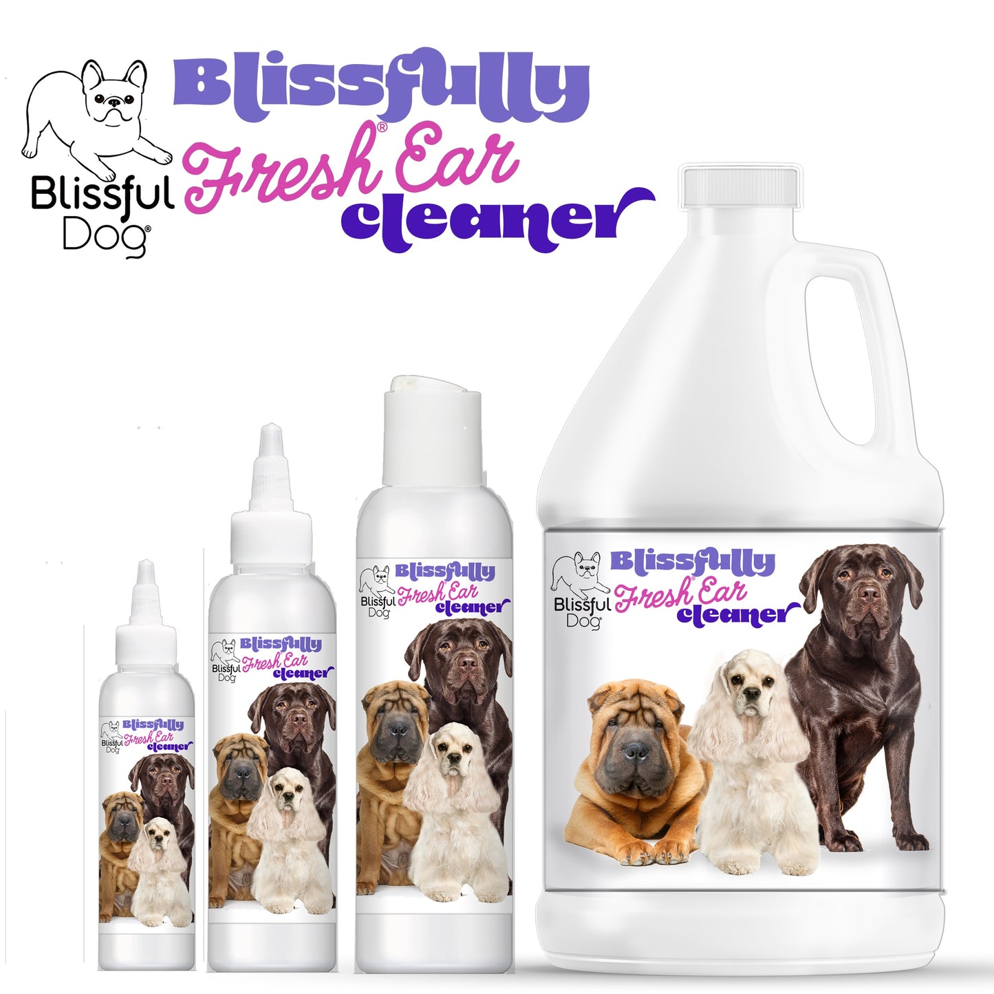 Blissfully Fresh® Dog Ear Cleaner