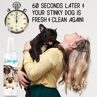 No H20 Spray Pet Shampoo