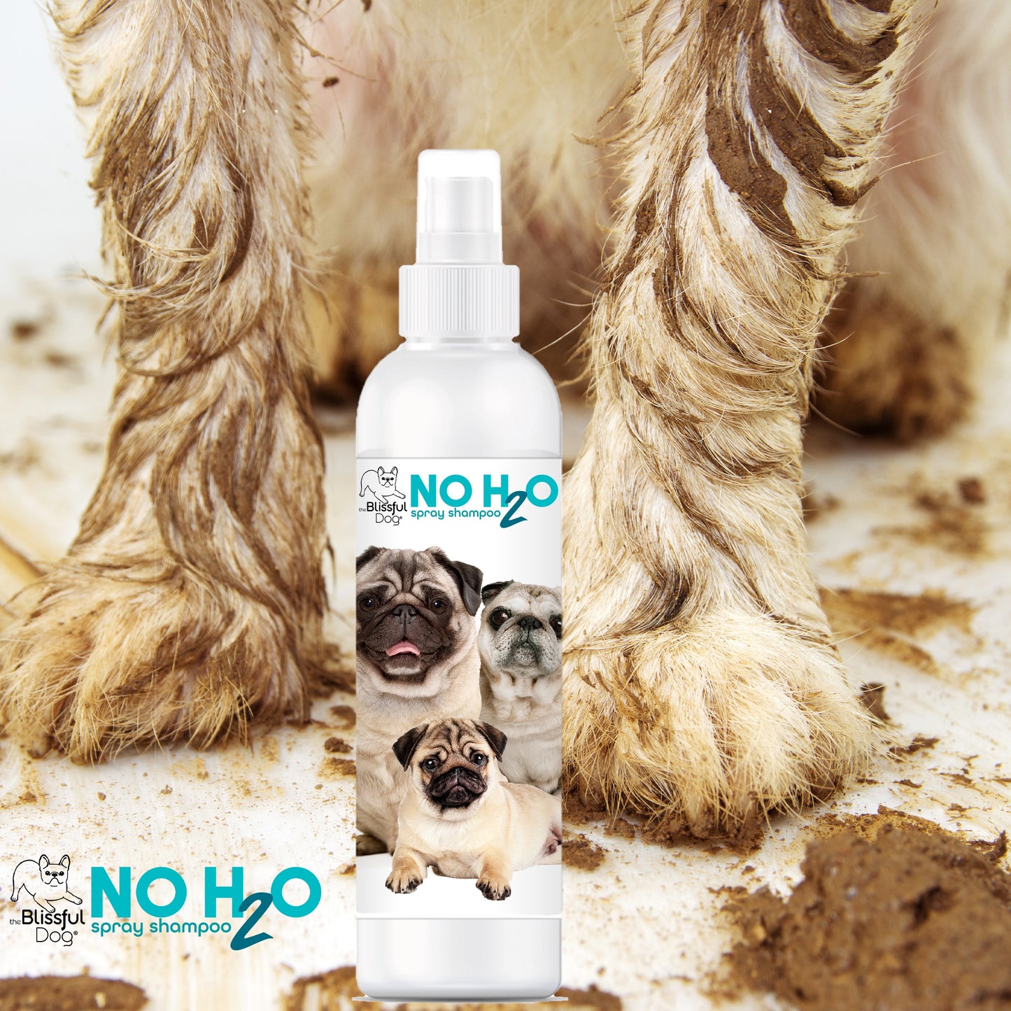 No H20 Spray Pet Shampoo