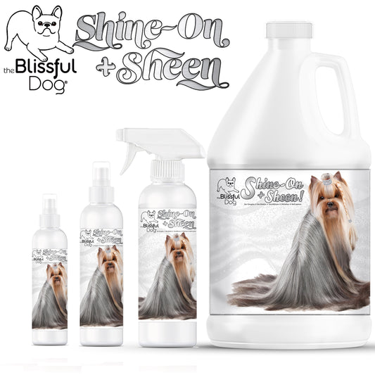 Shine-On+Sheen Dog De-Tangling Coat Spray