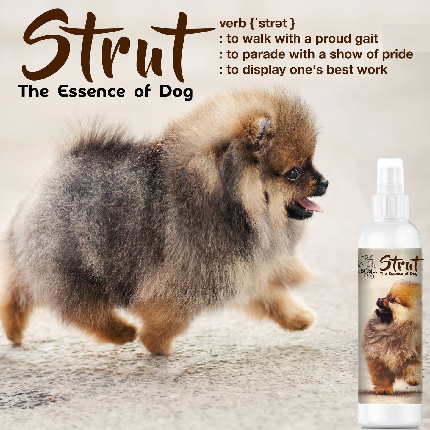 Strut Dog Cologne for the Ruler of the Kingdom