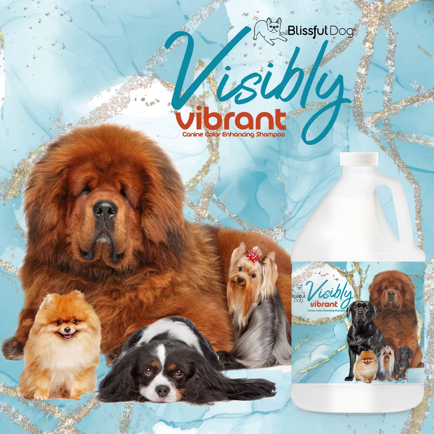 Visibly Vibrant Dog Shampoo