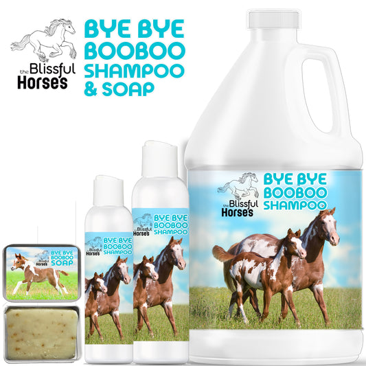 Bye Bye Boo Boo® Horse Shampoo & Soap