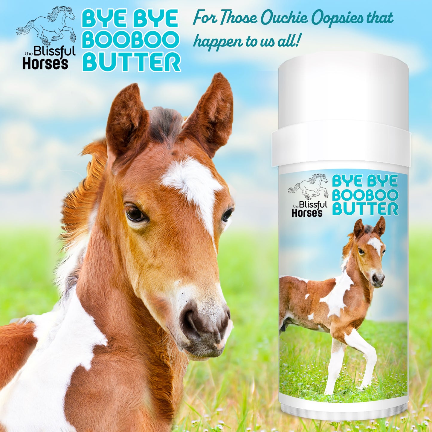 Bye Bye Boo Boo® Butter Skin Care for Your Horse