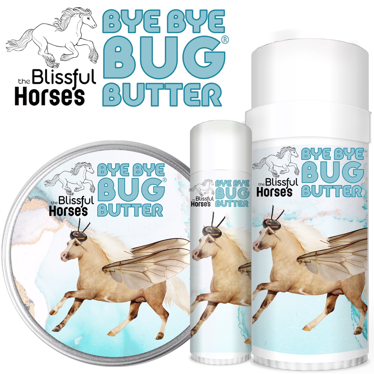 the blissful horses bug off butter