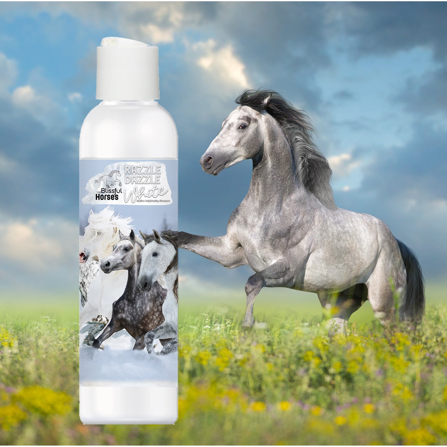 Razzle Dazzle White Horse Shampoo