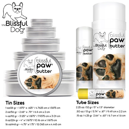 Blissful Paw® Butter Moisturizes Rough, Dry Paw Pads